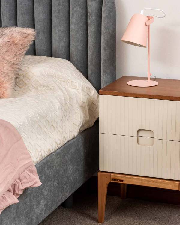 Cama BERLIN 1 plaza tapizada - Cama BERLIN 1 plaza tapizada
Mesa de luz BERLIN
Estanteria PAMPA
