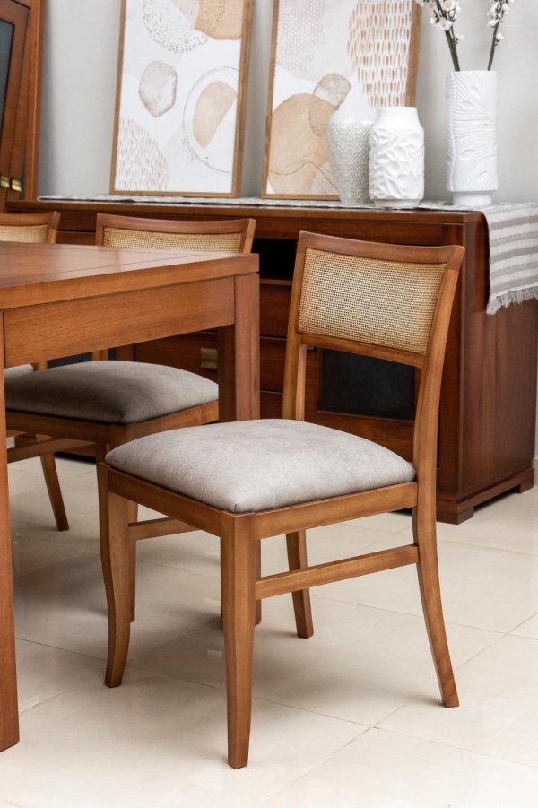 SILLA ADELINA - <p>SILLA ADELINA con respaldo esterillado</p>
